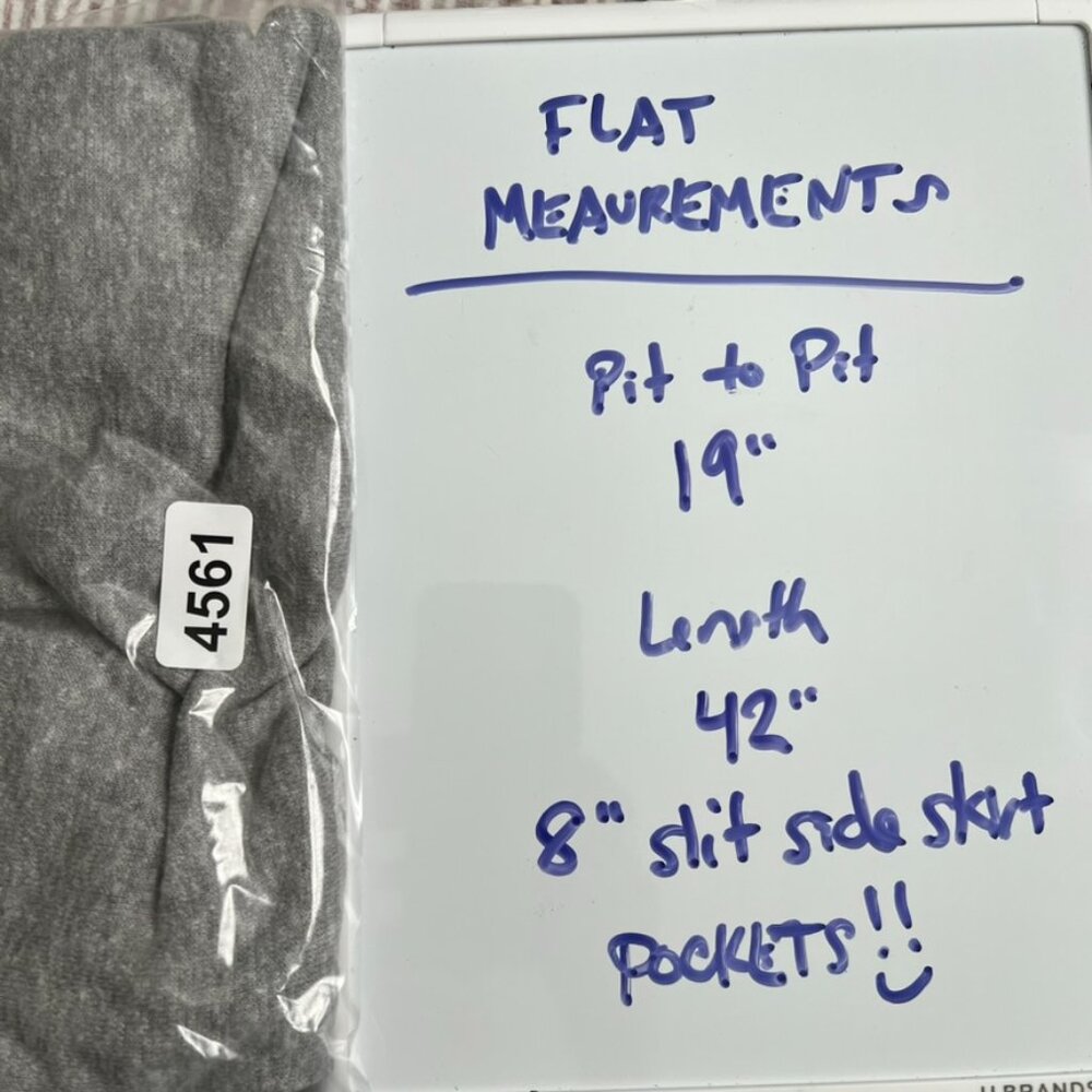 Prana Women's Cozy Up Beach Hopper Blouson Dress Heather Grey Size Small Cozy - Picture 6 of 6